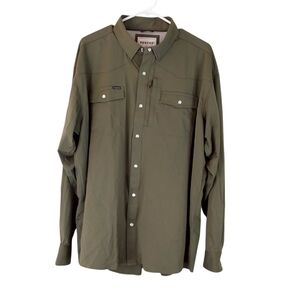 Poncho The Brazos Western Pearl Snap Shirt